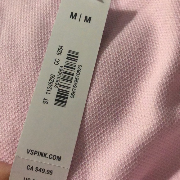 NWT PINK Victoria’s Secret Sport Pique Tennis Skort. Spring Orchid. Medium. - Picture 10 of 10